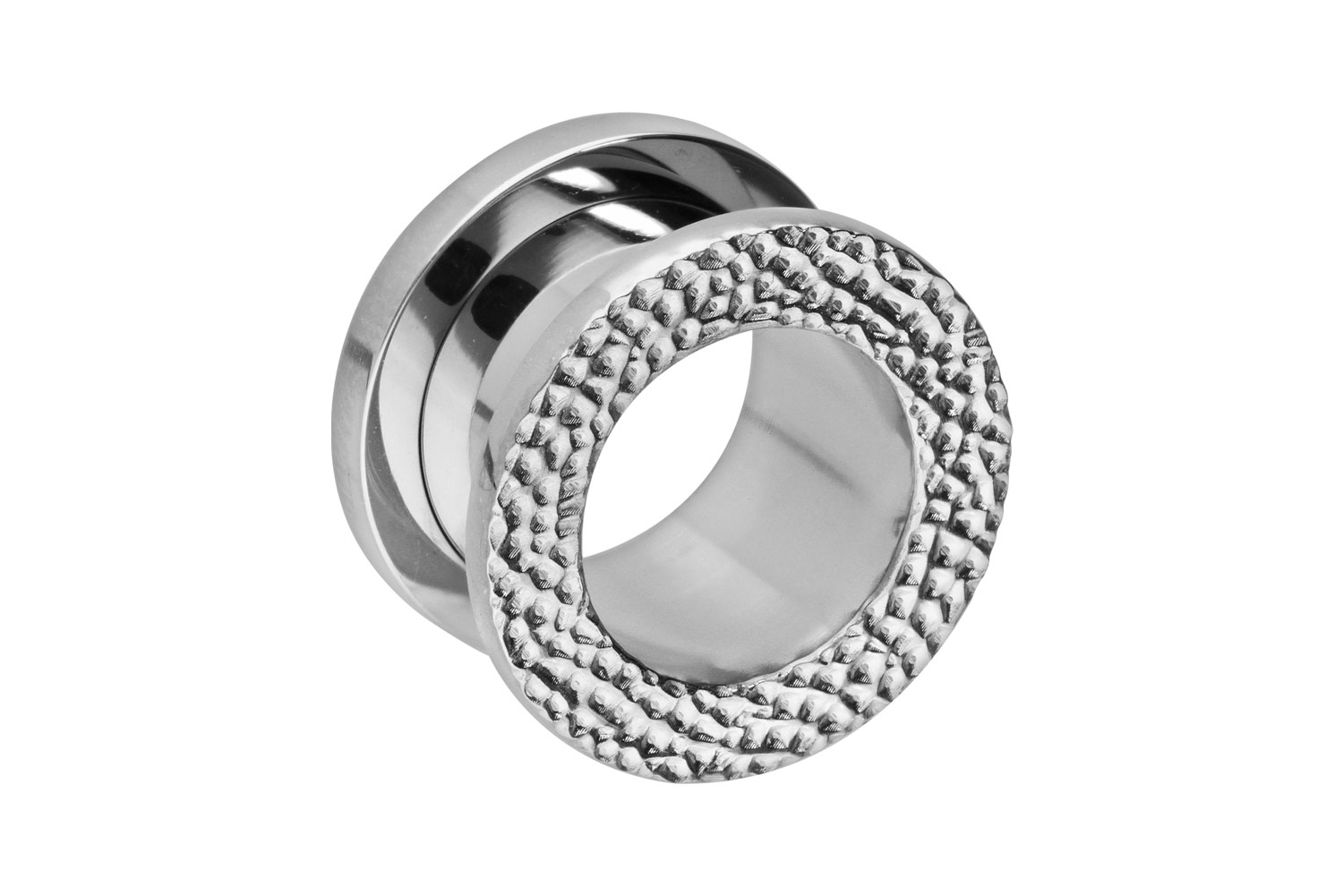 Chirurgenstahl Tunnel STRUKTUR von Piercingline